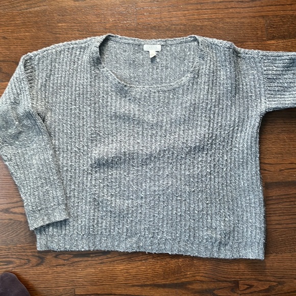 SOFT Joie grey cropped sweater - Picture 2 of 2